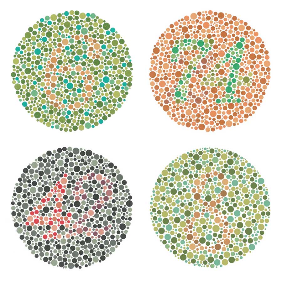 Farbsehtest Ishihara